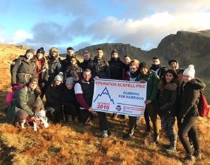 premium choice staff at scafell pike summit